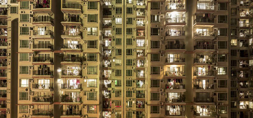 This is a Typical Apartment Complex you see all over China.
